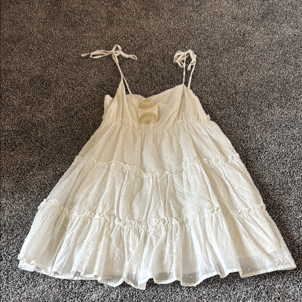 beautiful tank white dress